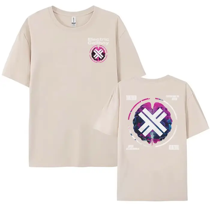 T-shirt unisexe en coton à manches courtes