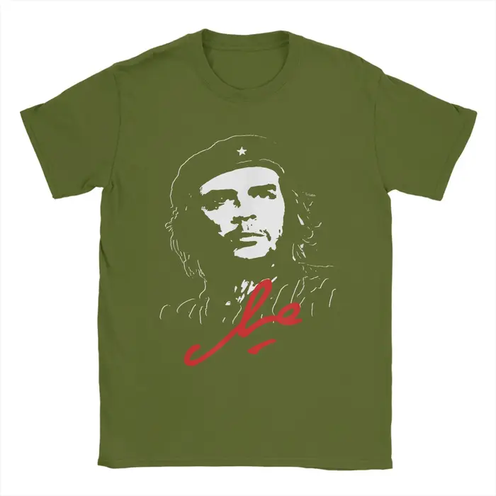 Ernesto Che Guevara Cuba T-Shirt pour hommes cubain rebelle Guerrilla coton