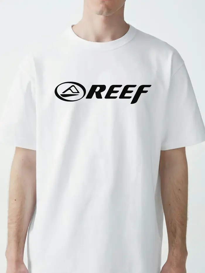 Reef Printing T-shirt d'été pour hommes