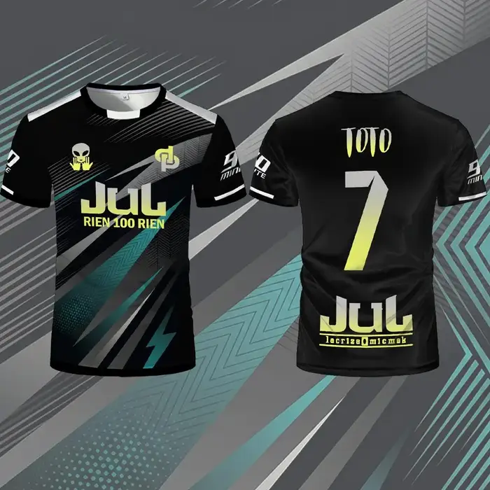 Nouveau T-shirt d'entraînement de football respirant pour l'été 2026 JUL Toto Ninetta Rien 100 Rien,