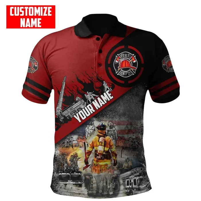 Polo à Manches Courtes avec Nom Personnalisé pour Homme