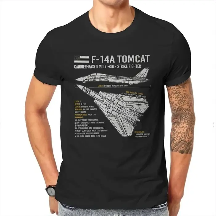 T-shirt à col rond pour hommes