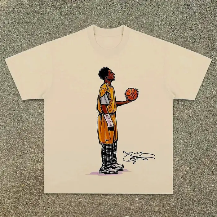 Kobe a recherché dans les femmes lourdes américaines hommes T-shirt numérique pulvérisation directe pour faire la