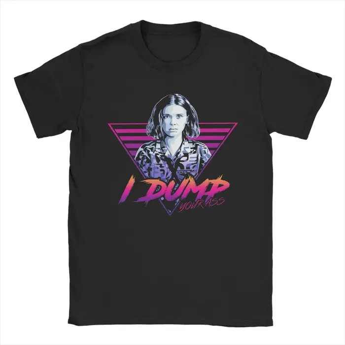 Nouveauté T-shirts pour hommes à col rond en pur coton, série TV d'horreur S-Stranger in A World Be
