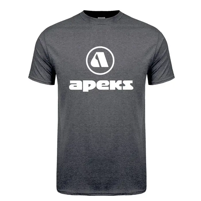 Apeks t-shirt hommes femmes coton Cool T-shirts col rond Streetwear homme vêtements surdimensionné hauts LH-639