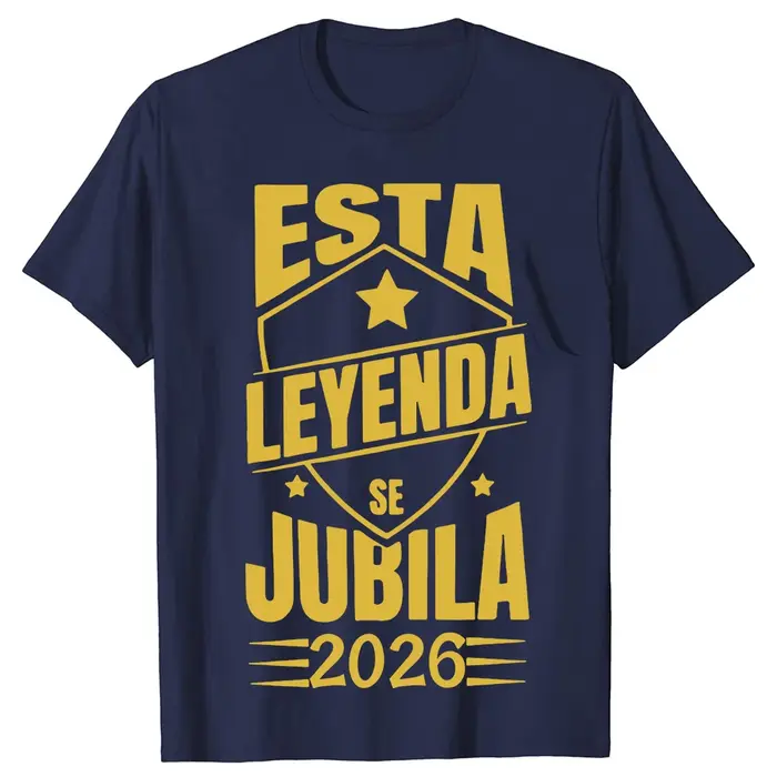 T-shirt Rétro « The Man Be Retired 2026 » – Cadeau pour Papa à la retraite – Vêtements pour Hommes 100% Coton Doux – T-shirts Décontractés Unisexe – Taille EU
