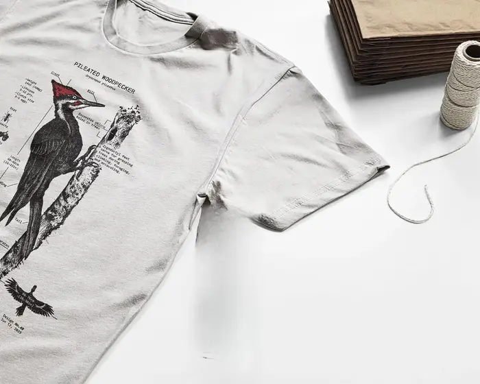 T-shirt d'anatomie de pic pileisé