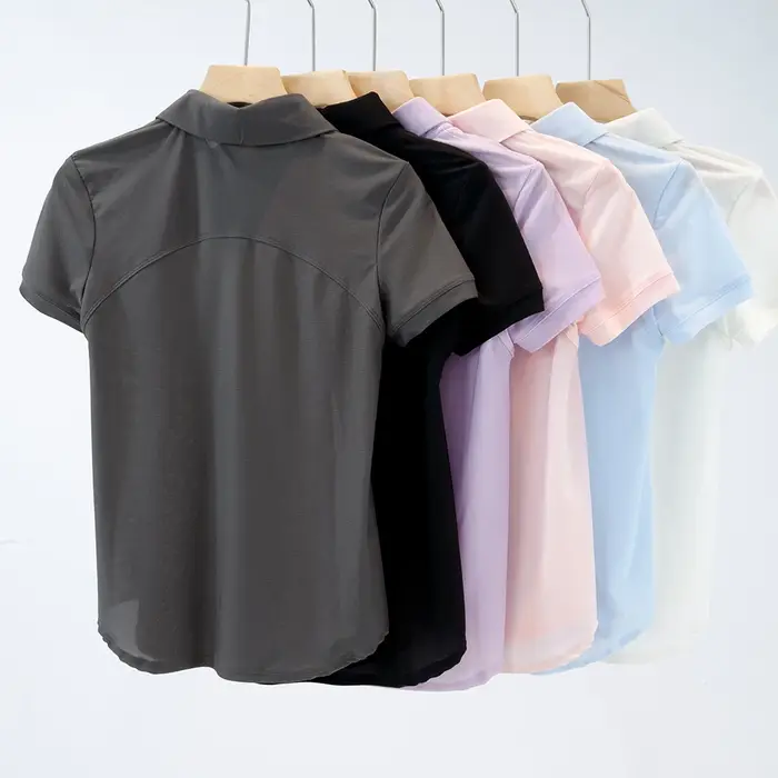 LULU FLORA POLO femme tennis respirant coupe ajustée séchage rapide