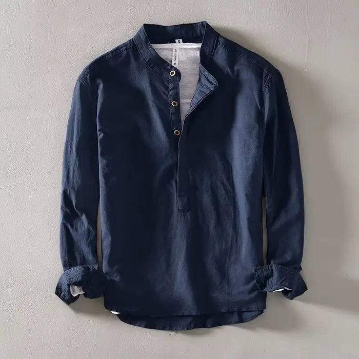Polo à manches longues pour homme