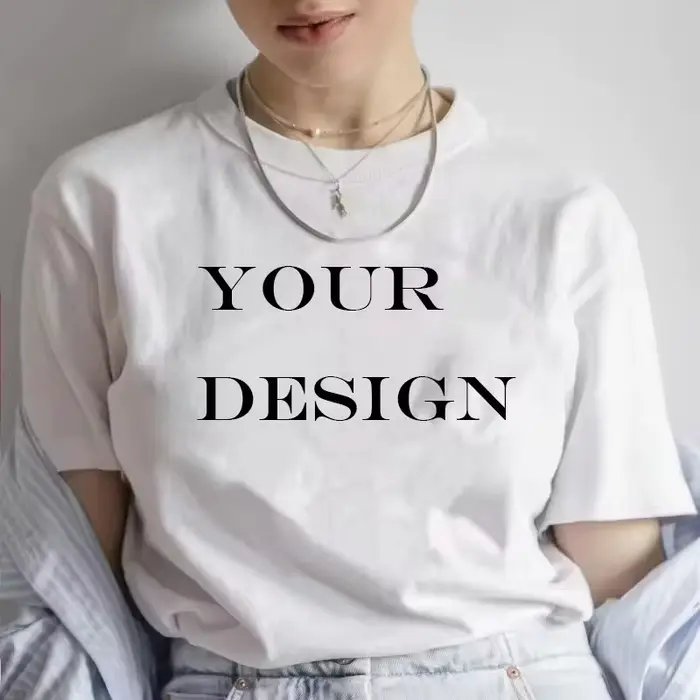 Personnalisé votre propre conception T-shirt femmes personnaliser