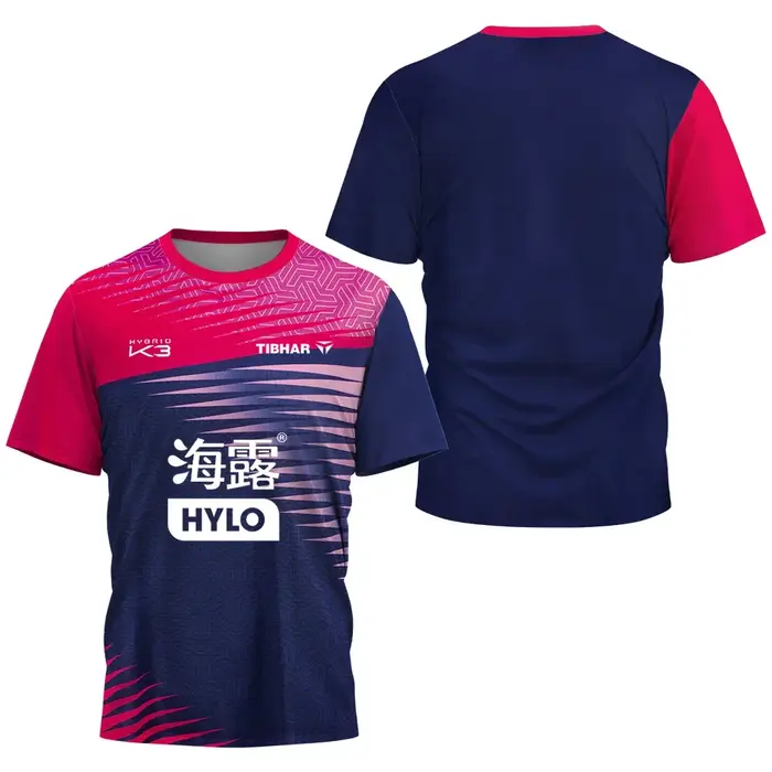 T-shirt de tennis de table pour hommes Felix Lebrun League 2026 de Singapour