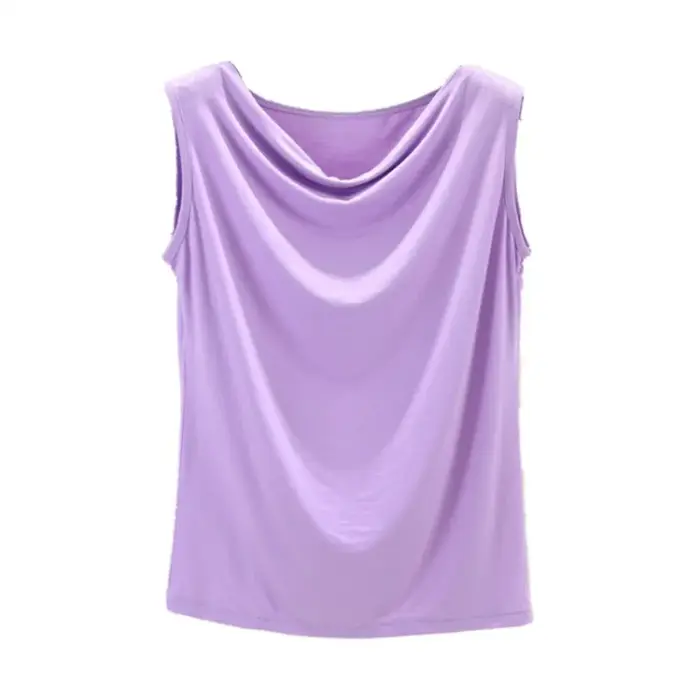 2025 été Style femmes débardeurs Camisoles Modal chemise sans manches mince gilet hauts maillot de corps solide haut