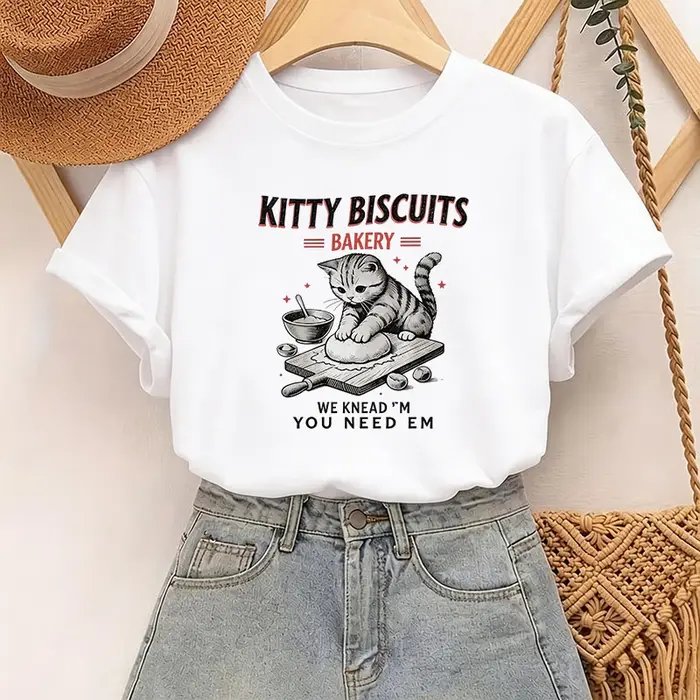 T-shirt décontracté d'été à manches courtes pour femme