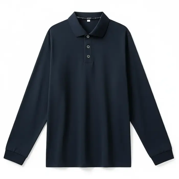 Polos à manches longues pour hommes