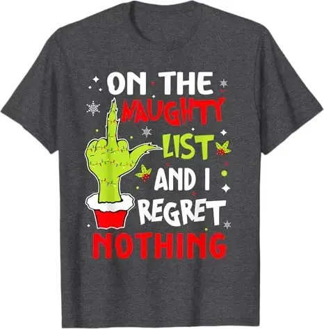 T-shirt humoristique du père Noël