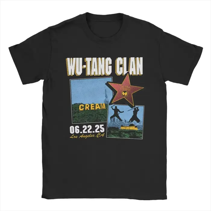 T-shirts punk rock Wu-Tang Clan
