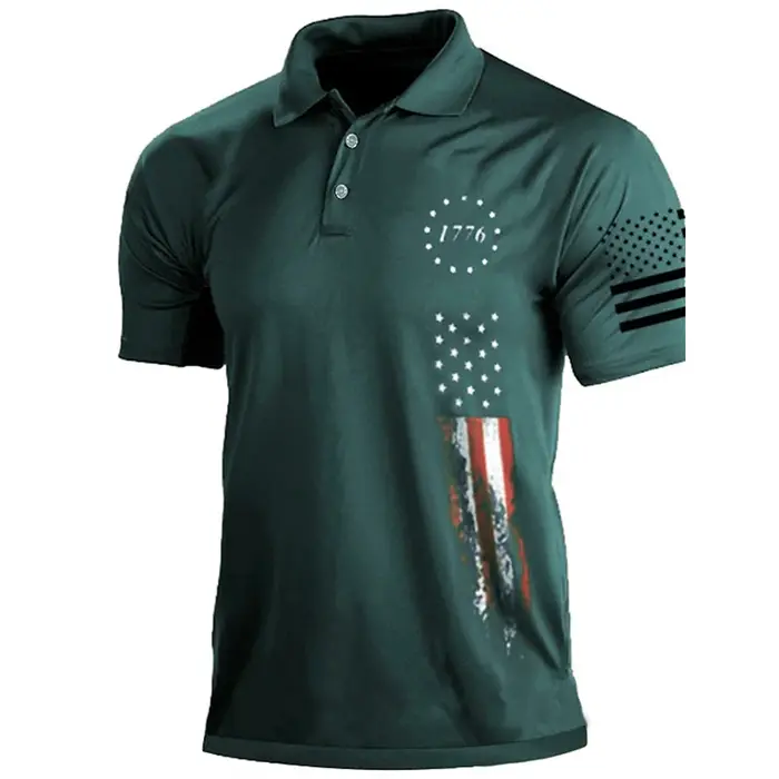 Polo de golf à manches courtes pour hommes