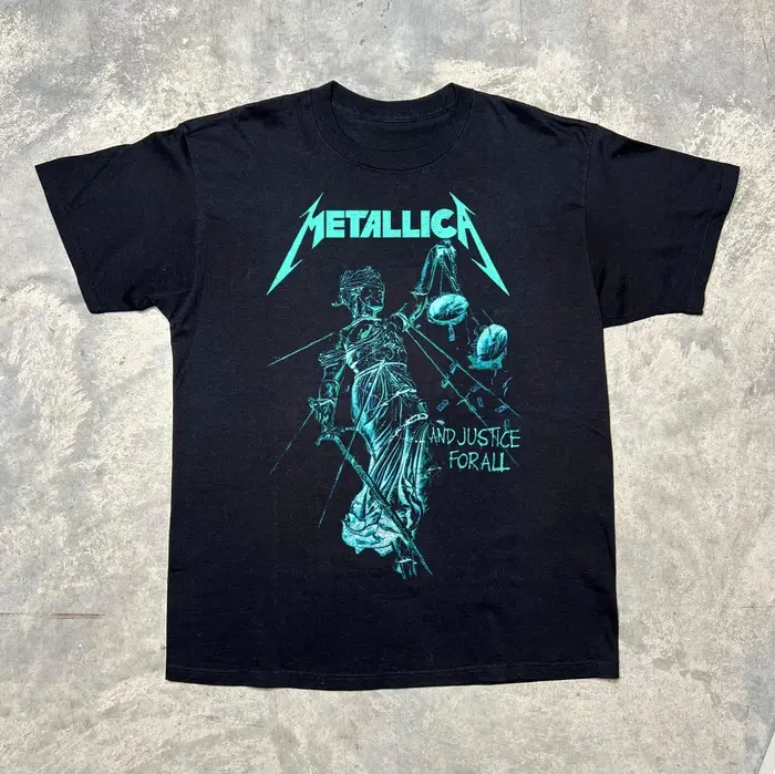 T-shirts imprimés vintage de groupe de rock pour hommes et femmes