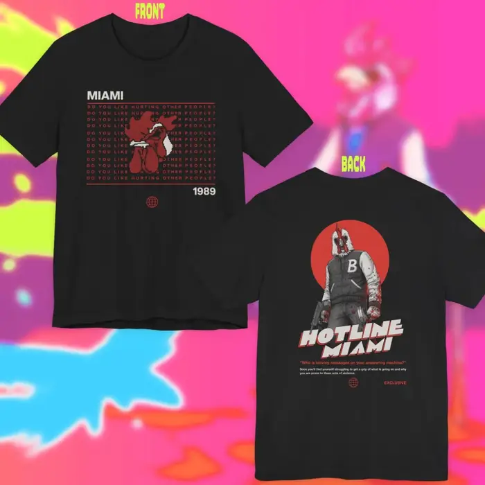T-shirt graphique Miami Hotline