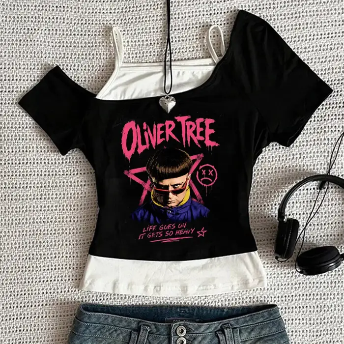 Oliver Tree crop top pour adolescents
