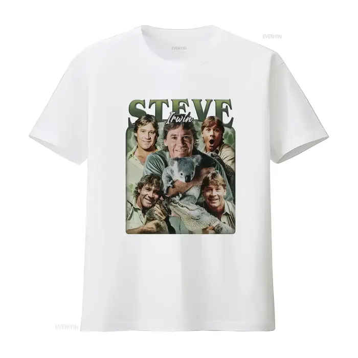 T-shirt vintage Steve Irwin pour les fans