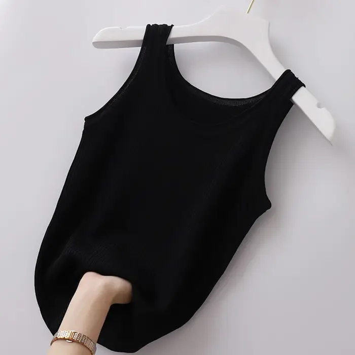 Camisole à col en U pour femme