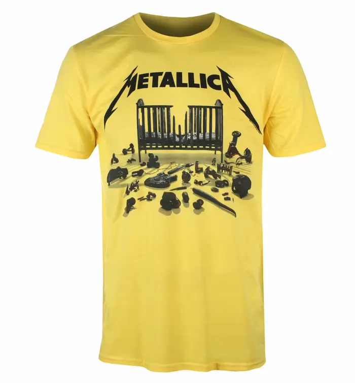 T-shirt décontracté d'été Metallica Metal Up Your Heavy