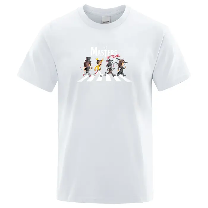 Reddie ercury hirt 2023 an ueen, les serveurs de ock oad en rint hirt otton lothing ops ee