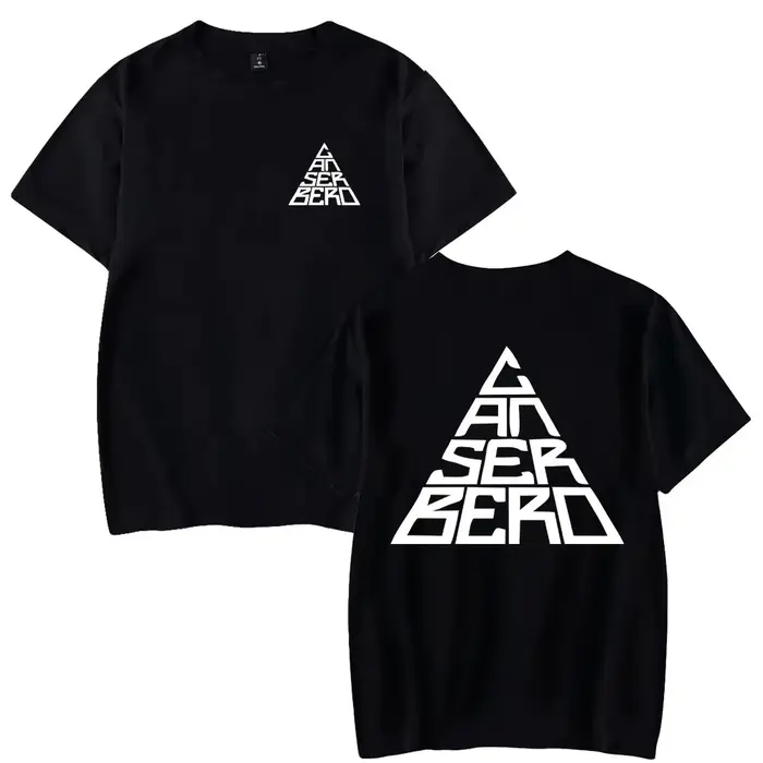 Canserbero-T-shirt à manches courtes pour hommes et femmes