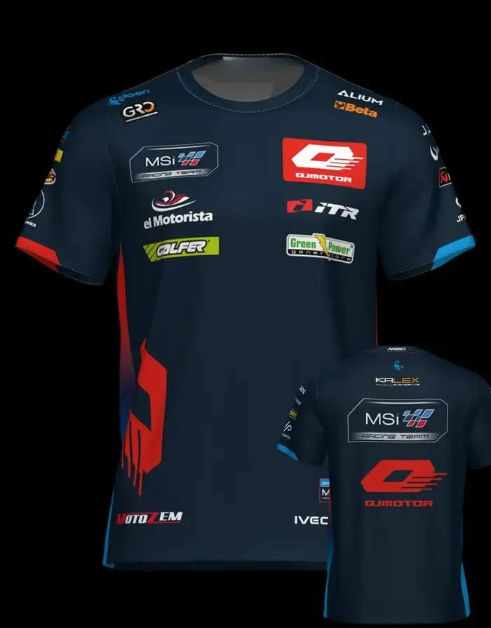T-shirt de course MotoGP à séchage rapide 2026