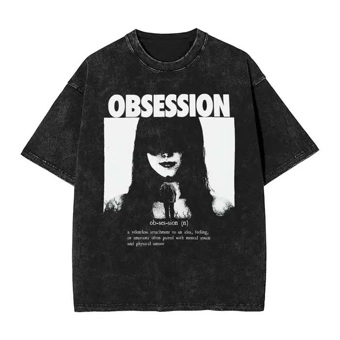 T-shirt Obsession Movie 2026, Streetwear de plage, T-shirt en coton à la mode pour homme, vêtements 