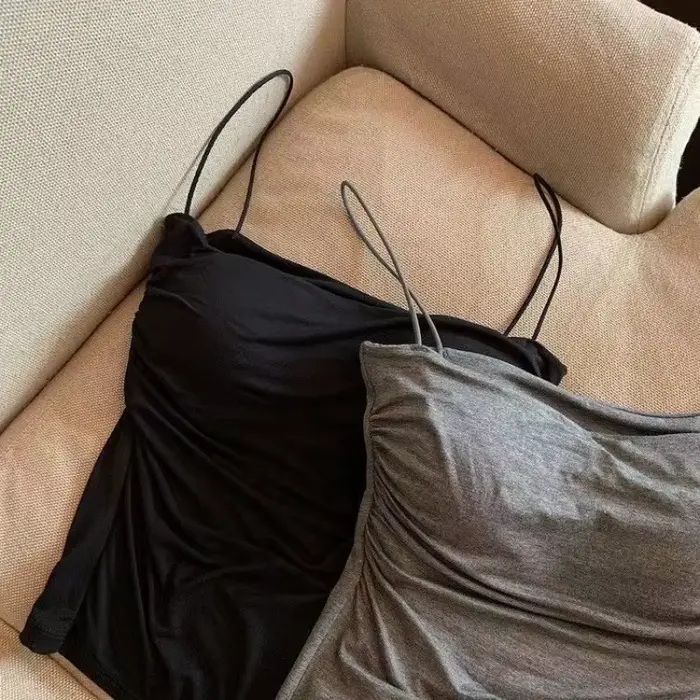 Sexy haut pour femme dos sangle croisée débardeur Push Up course sport soutien-gorge respirant doux Fitness beauté
