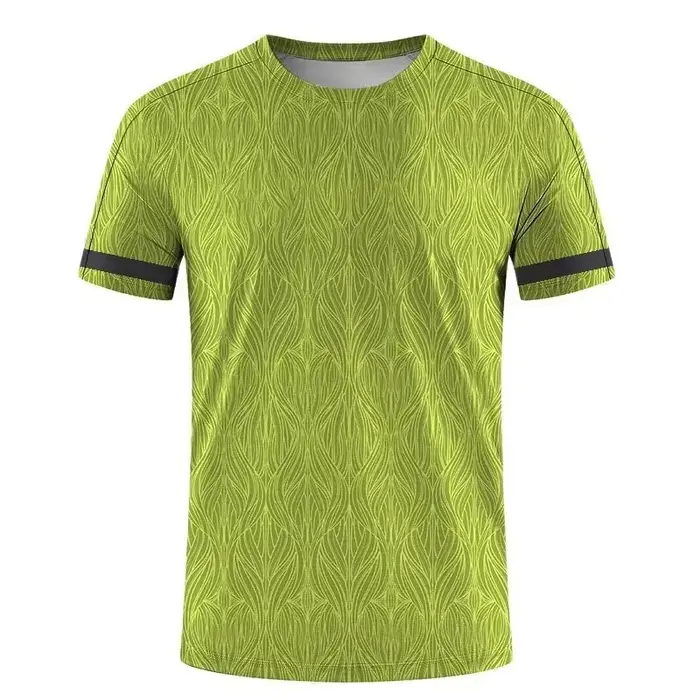 Mode Simple sport T-shirts pour hommes été en plein air à manches courtes 3D imprimé T-shirts décontracté en vrac course Fitness T-shirts hauts