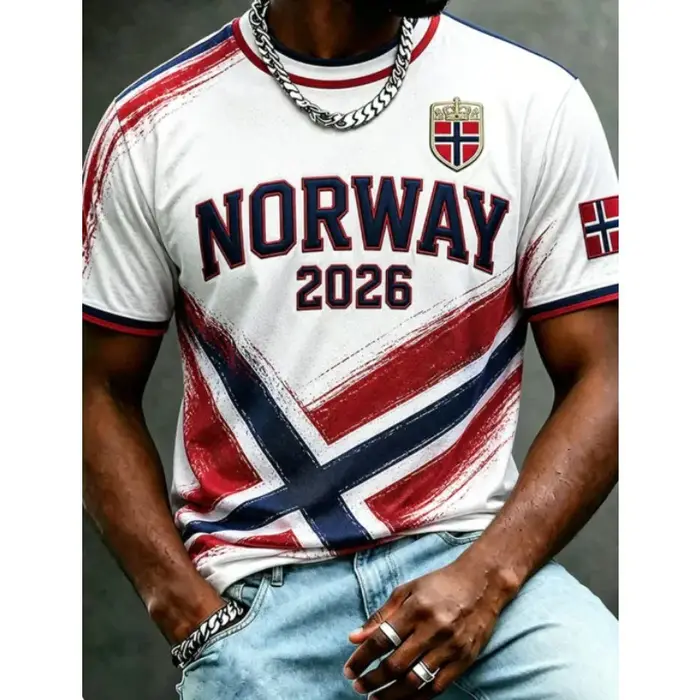 T-shirt de sport pour homme à manches courtes