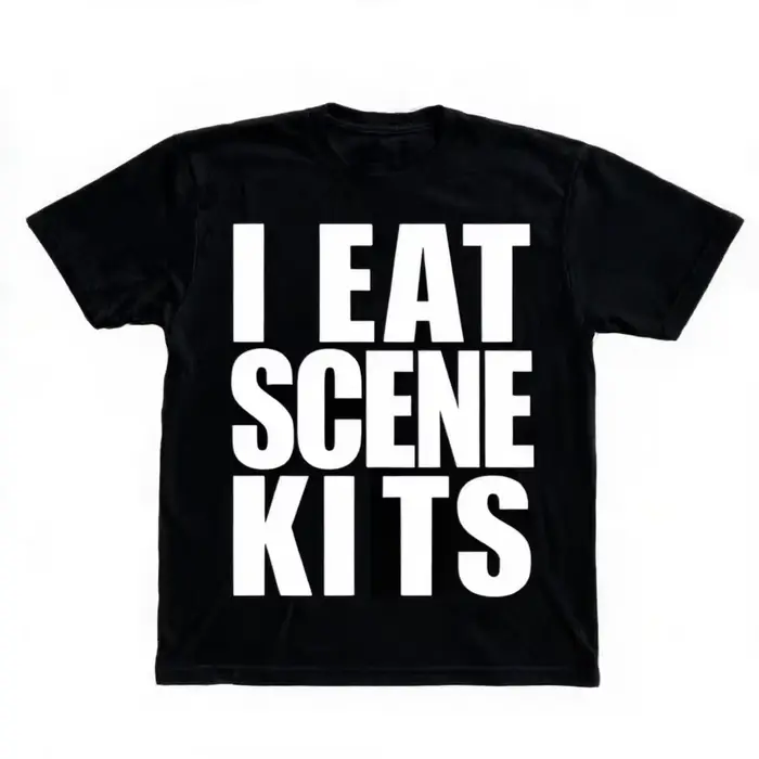 T-shirt col rond été ample coton