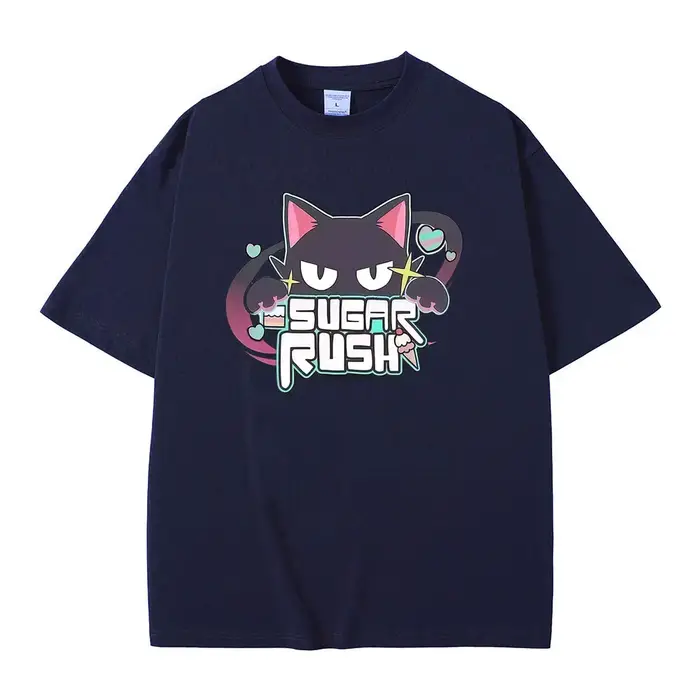 T-shirt bleu de style Anime Archive