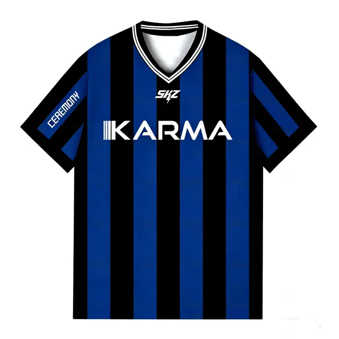 T-shirt Streetwear Ample à Manches Courtes pour Fans de l'Album KPOP Stay KARMA 2026 – FELIX