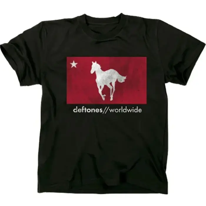 2025 Deftones chanteur groupe t-shirt hommes femmes Hip Hop Rock t-shirt mode à manches courtes t-sh