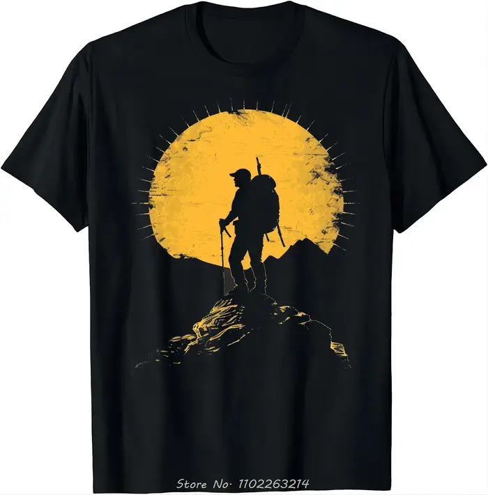 Mountain Challenge vêtements pour hommes Fitness T-shirt-escalade votre propre montagne T-shirt surd