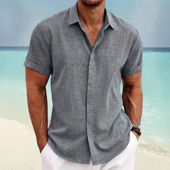 Chemises en lin pour hommes