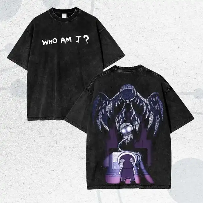 T-shirt The Binding of Isaac Indie Washed, nouveau modèle pour les amateurs d'anime, vêtements surdi