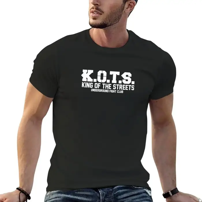 KING OF THE STREETS KOTS Underground Fight Club T-Shirt personnalisé T-Shirt street wear concepteur 