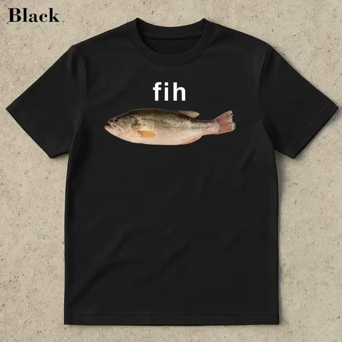 T-shirt « I Love Fish » tendance