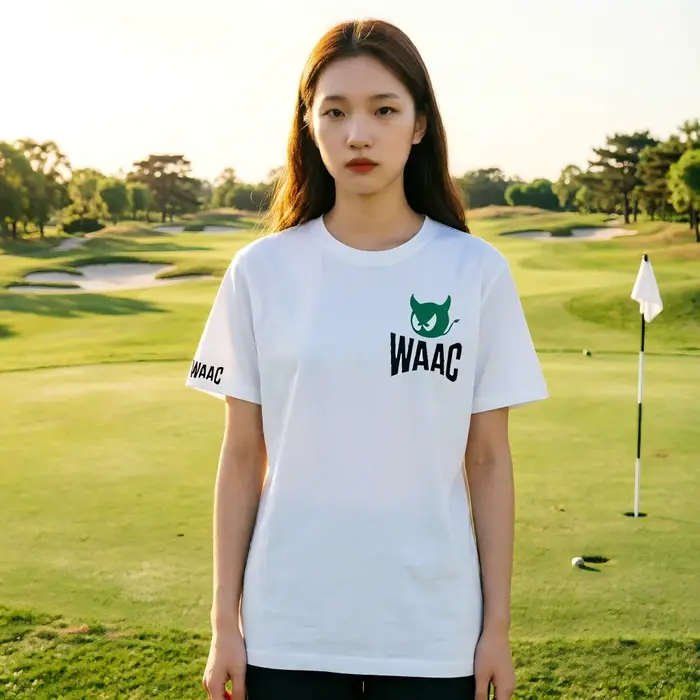 T-shirt de golf de luxe