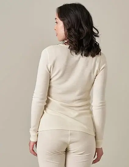 T-shirt en laine mérinos 100% pour femme