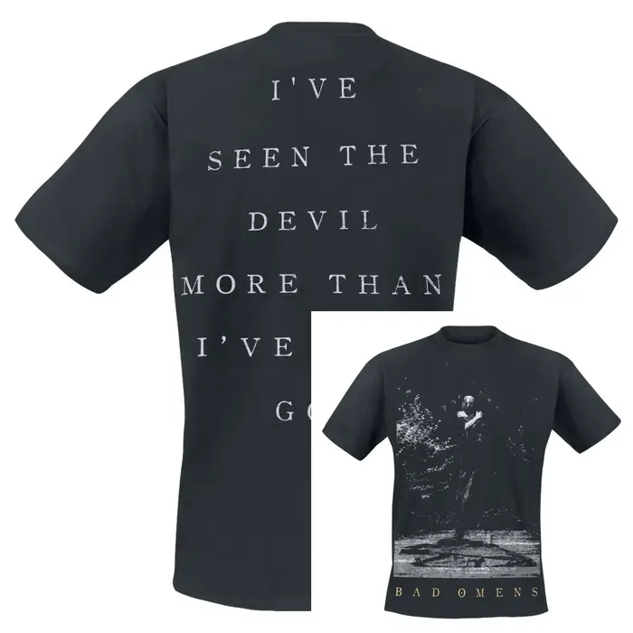 T-shirt unisexe en coton Top Bad Omens, manches courtes, tendance, de marque, de luxe, décontracté, 