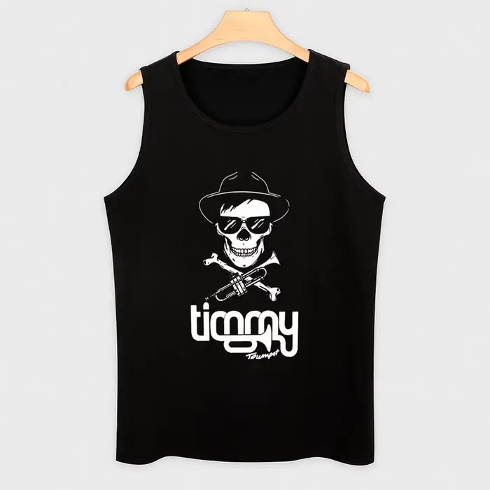 Timmy trompette débardeur t-shirts sans manches pour hommes vêtements de sport