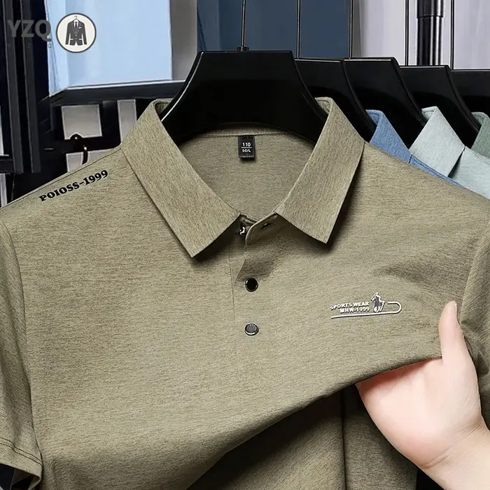 Polo pour homme à manches courtes