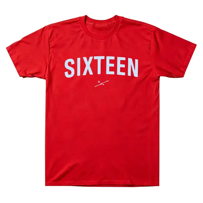 SIXTEEN TEE Charles Racer Leclerc Merch T-shirts à imprimé lettres simples pour hommes, mode décontractée, en coton, à manches courtes, col rond