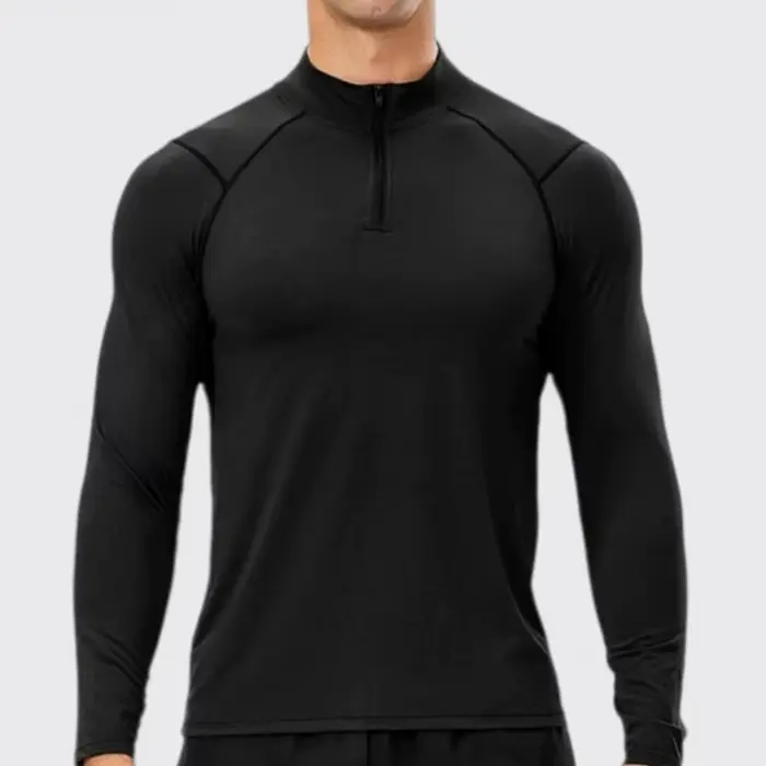 T-shirt de sport pour homme à manches longues